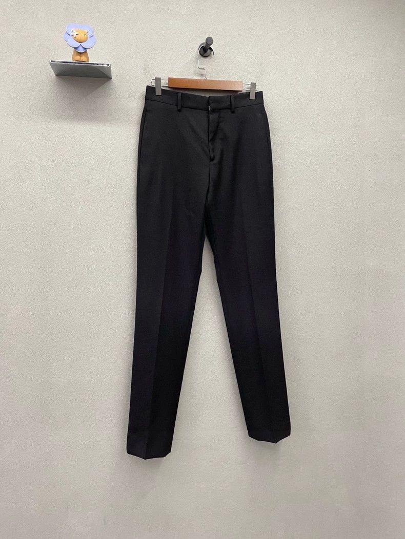 Louis Vuitton LV Black Wool Straight Suit Pants - dmc Size US 30 / EU 46 - 3 Thumbnail