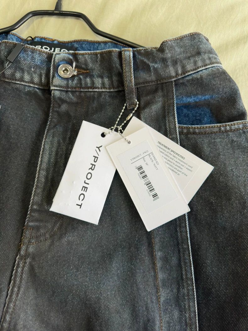 Y/Project Y/Project 22AW Twisted Denim Jeans - dmc Size US 30 / EU 46 - 7 Thumbnail