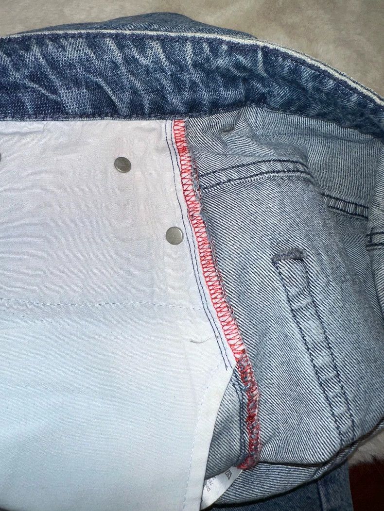 Y/Project Y/Project 2018 Ruched Distressed Jeans - dmc Size US 29 - 8 Thumbnail