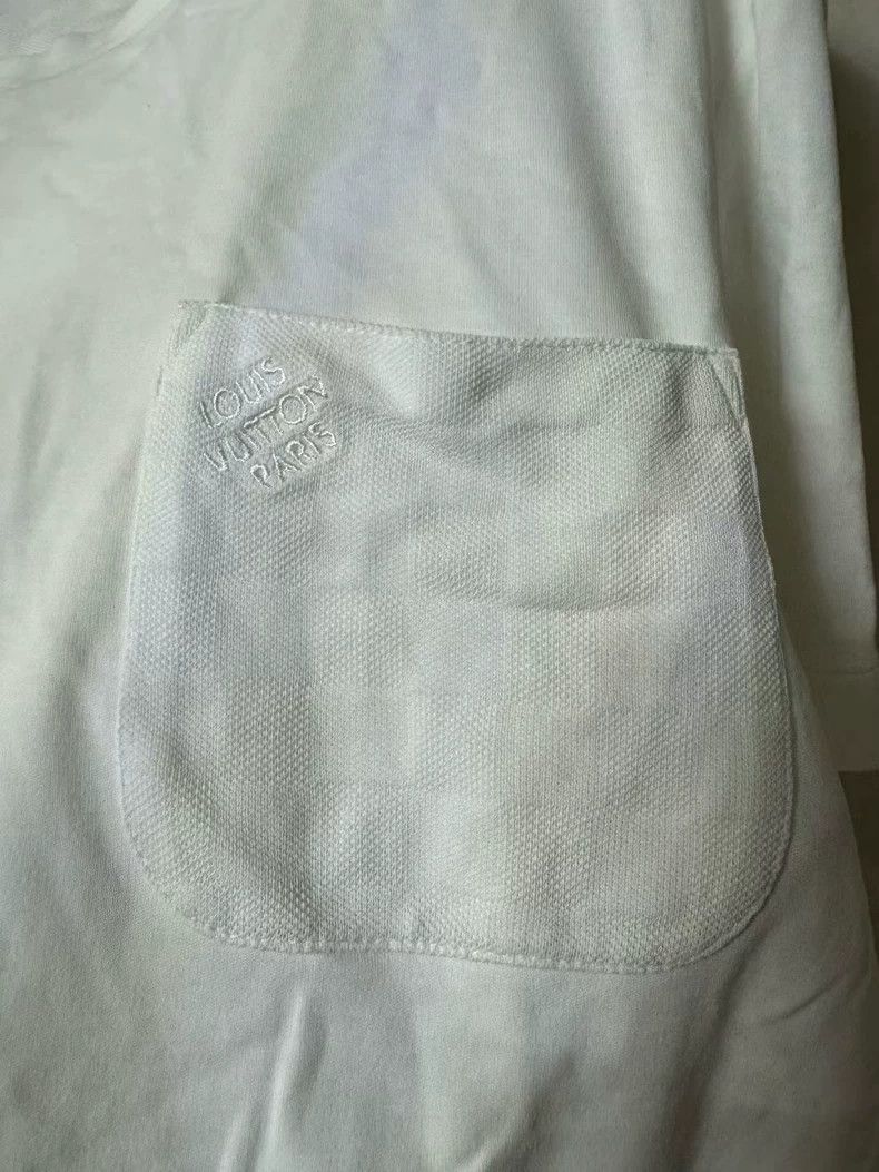 Louis Vuitton Louis Vuitton Damier Pocket T-Shirt - dmc Size US M / EU 48-50 / 2 - 5 Thumbnail