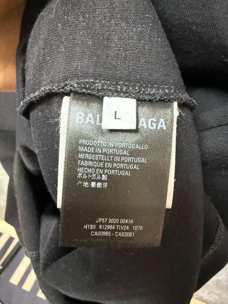 Balenciaga Balenciaga Women's Short Sleeve Crew T-shirt - dmc Size US L / EU 52-54 / 3 - 4 Thumbnail