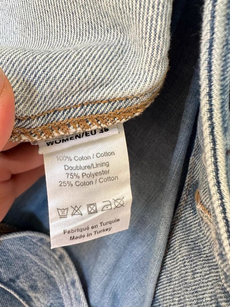 Y/Project Y/Project Metallic Coated Denim Jacket - dmc Size US XS / EU 42 / 0 - 6 Thumbnail