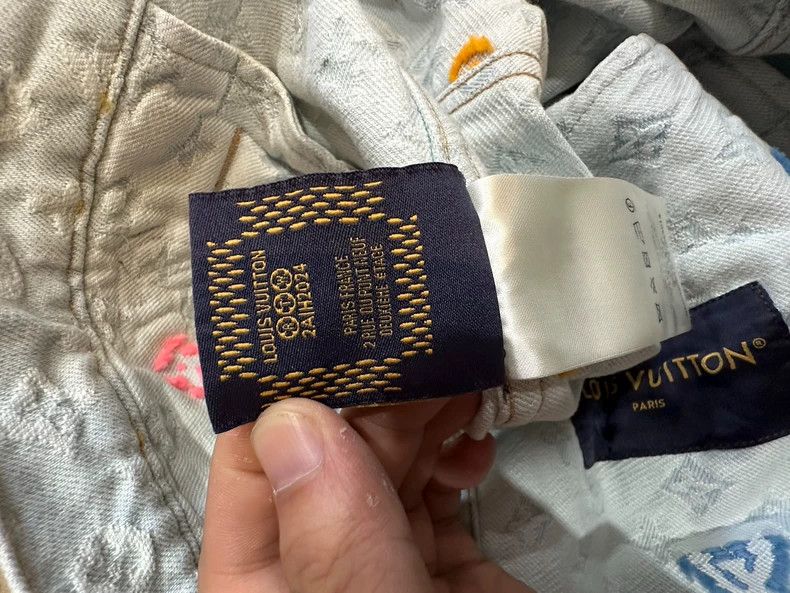 Louis Vuitton Louis Vuitton x Tyler24 Denim Jacket - dmc Size US XXL / EU 58 / 5 - 5 Thumbnail
