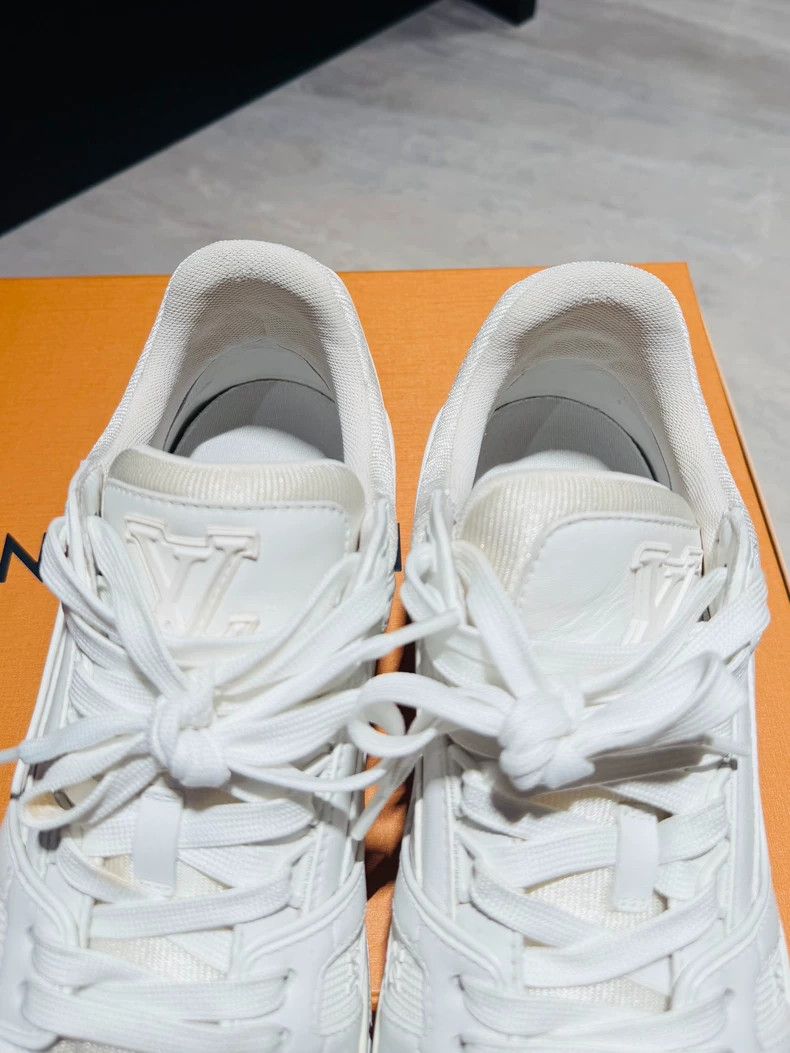 Louis Vuitton Louis Vuitton Trainer White Lowtop Sneakers - dmc Size US 7 / EU 40 - 6 Thumbnail