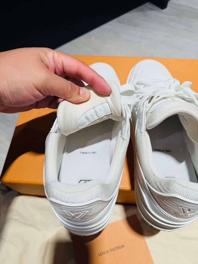 Louis Vuitton Louis Vuitton Trainer White Lowtop Sneakers - dmc Size US 7 / EU 40 - 5 Thumbnail