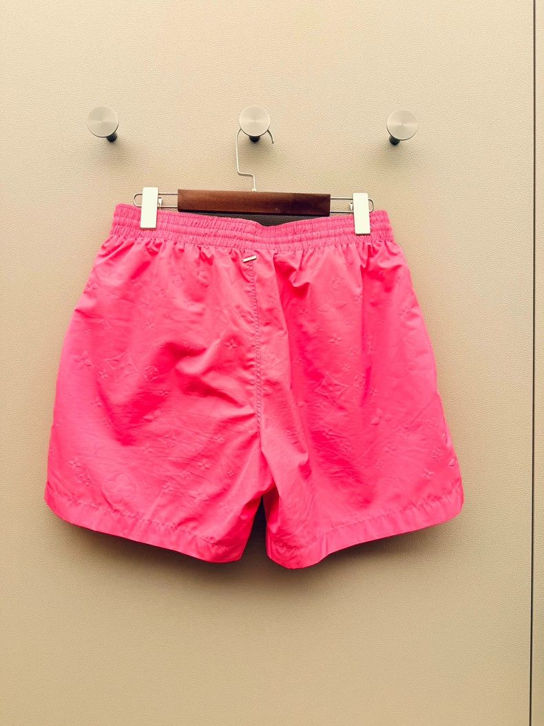 Louis Vuitton Louis Vuitton Logo Embossed Pink Shorts - dmc Size US 32 / EU 48 - 2 Thumbnail