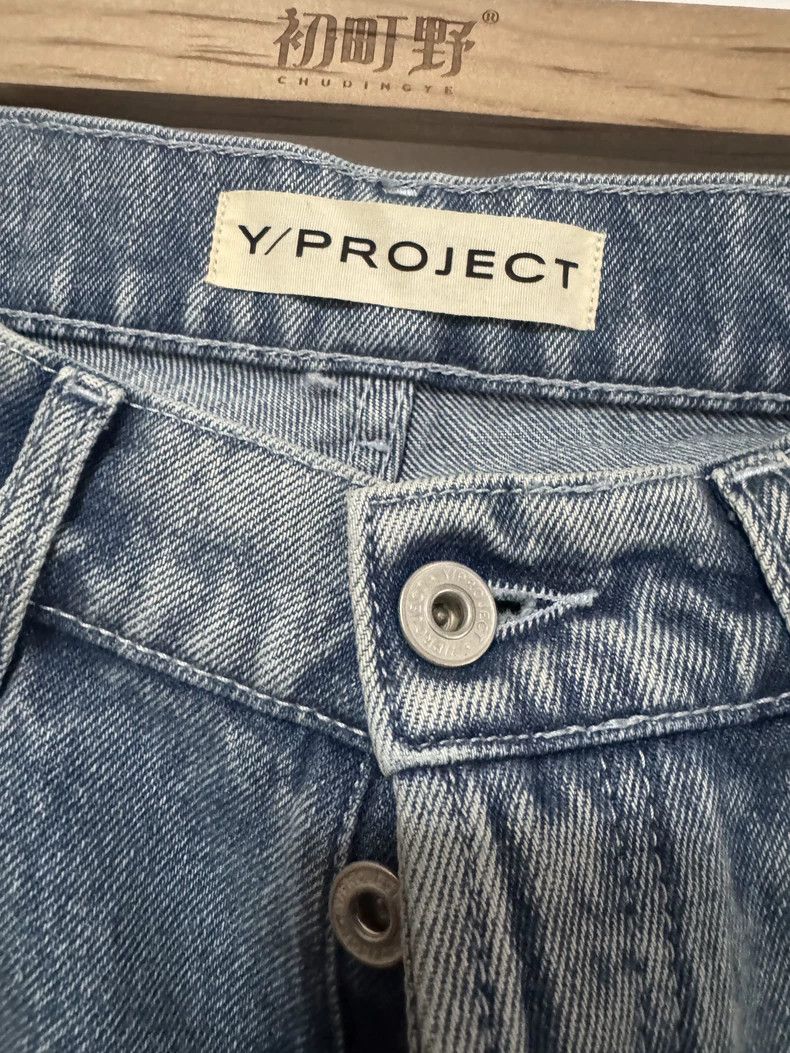 Y/Project Y/Project Blue Denim Jeans Unisex - dmc Size US 37 - 3 Thumbnail