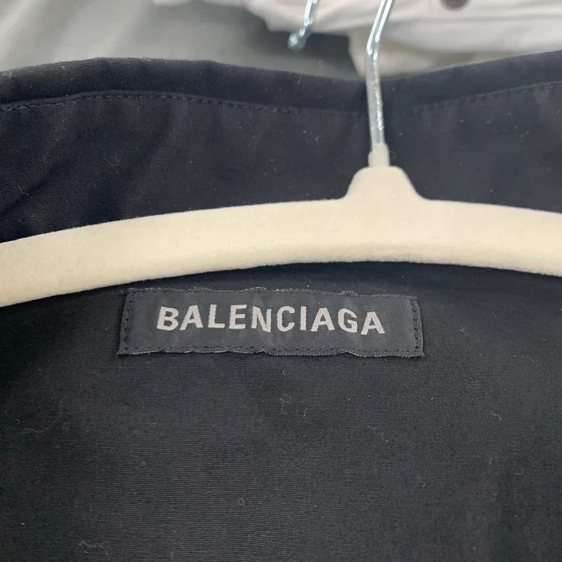 Balenciaga Balenciaga Black Distressed Shirt - dmc Size US M / EU 48-50 / 2 - 4 Thumbnail