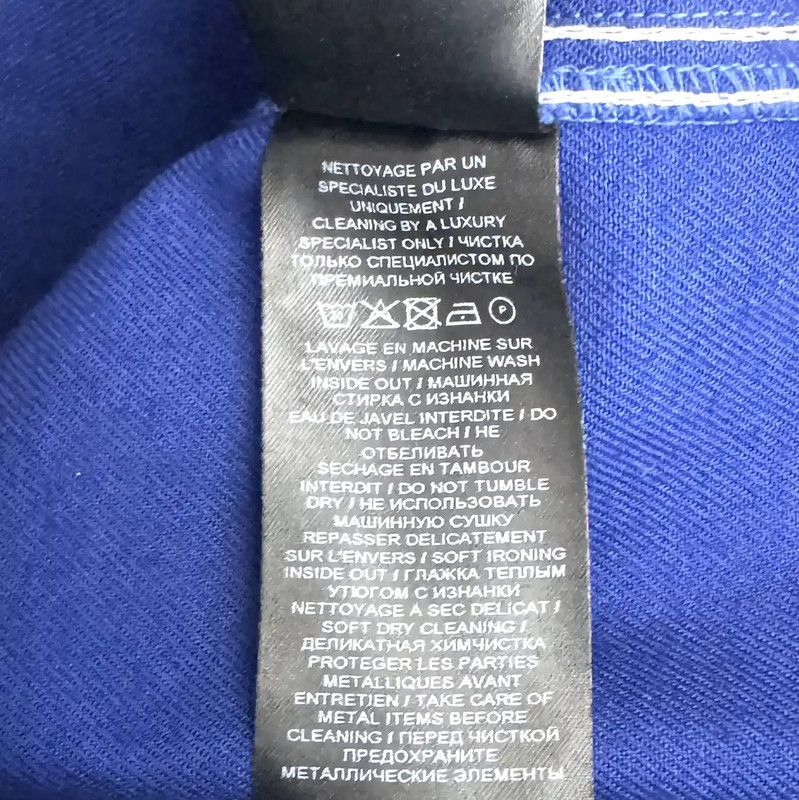Balmain Balmain Women's Blue Cotton Dress 0089 Size M / US 6-8 / IT 42-44 - 7 Thumbnail