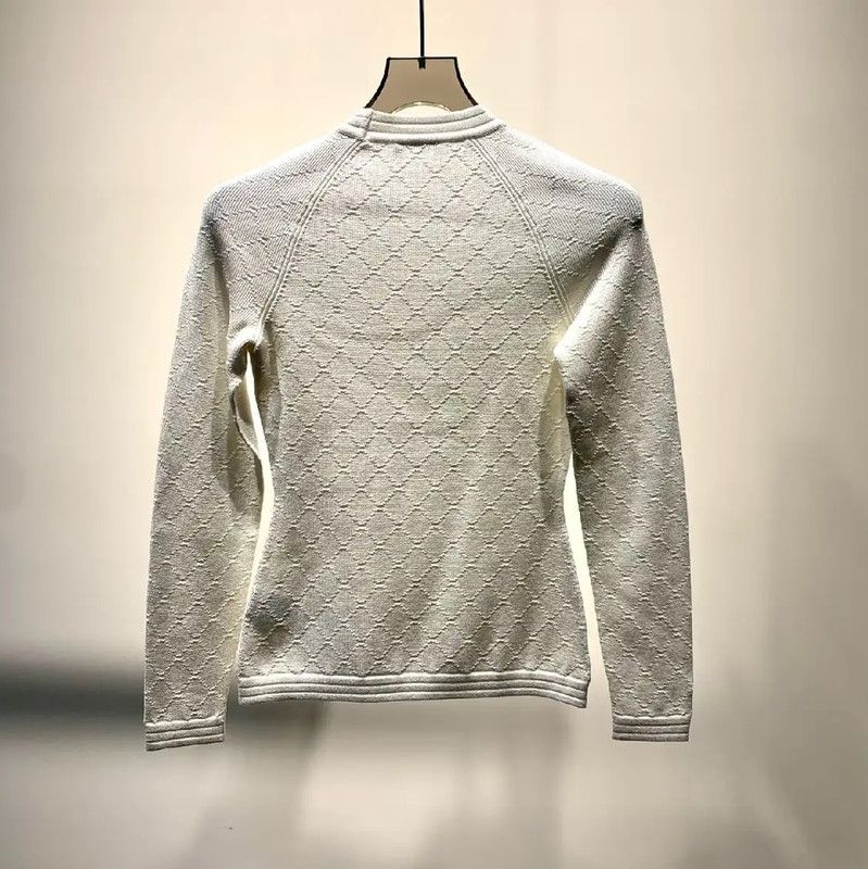 Balmain Balmain White Cotton Pullover Sweater for Women 0089 Size ONE SIZE - 7 Thumbnail