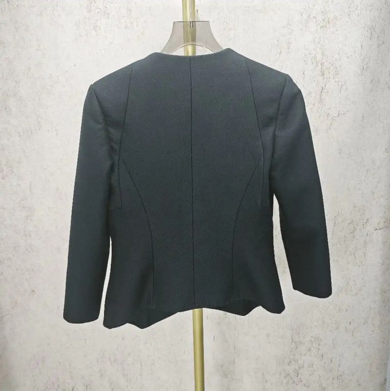Balmain Balmain Black Cotton Women's Cardigan M 0089 Size M / US 6-8 / IT 42-44 - 5 Thumbnail