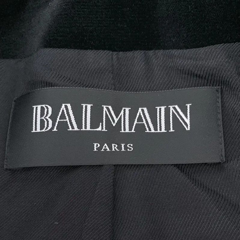 Balmain Balmain Black Cotton Jacket for Women 0089 Size XXS / US 00 / IT 34 - 5 Thumbnail