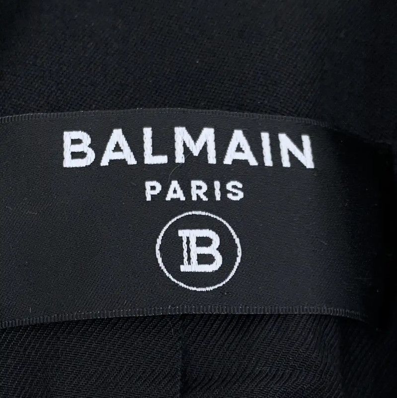 Balmain Balmain Black Wool Lady's Jacket Size S 0089 Size S / US 4 / IT 40 - 5 Thumbnail
