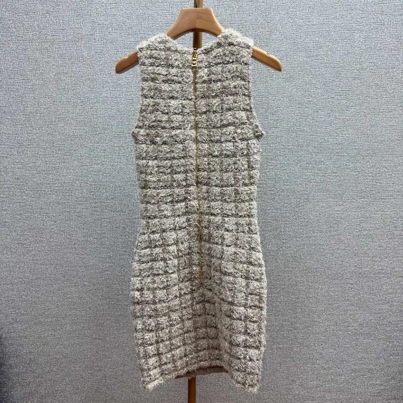Balmain Balmain Women's Color-Blocked Dress 0089 Size S / US 4 / IT 40 - 2 Thumbnail