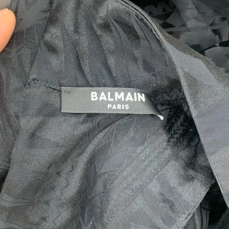 Balmain Balmain Black Sleeveless T-Shirt, Size S 0089 Size S / US 4 / IT 40 - 3 Thumbnail