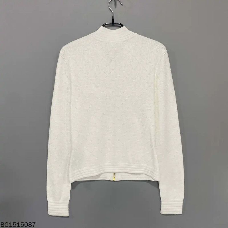 Balmain Balmain Off-White Knit Pullover for Women 0089 Size ONE SIZE - 3 Thumbnail