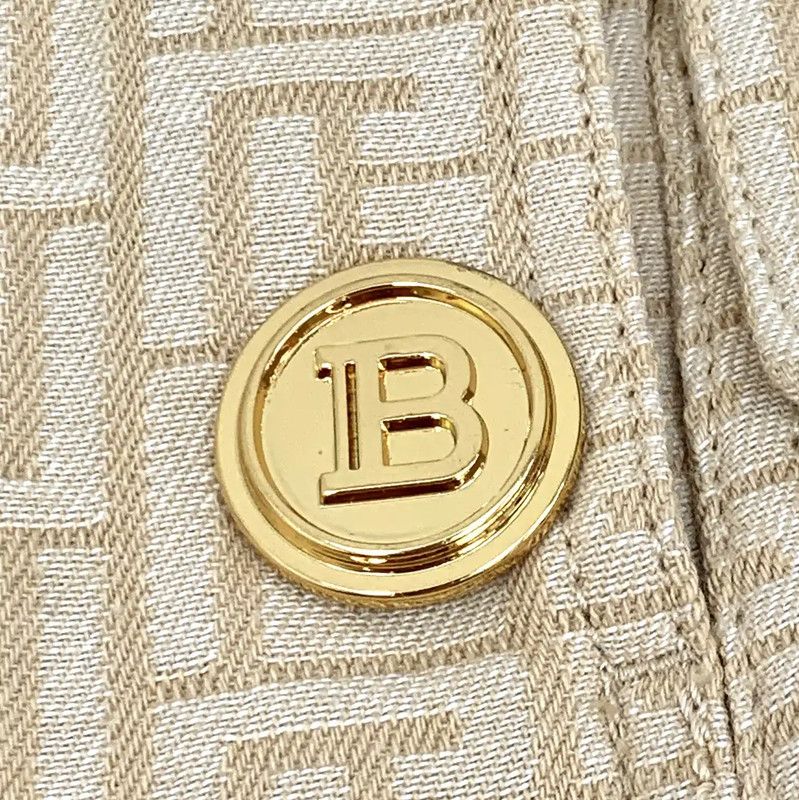 Balmain Balmain Beige Cotton Women's Shorts 0089 Size 28" / US 6 / IT 42 - 5 Thumbnail