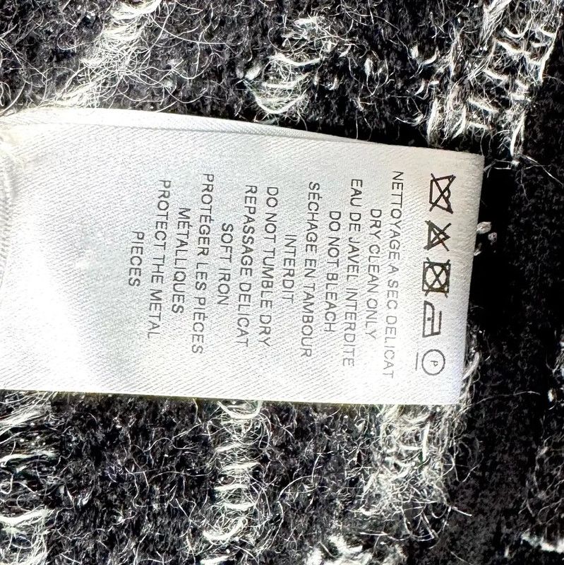 Balmain Balmain Women's Gray Wool Blazer 0089 Size XS / US 0-2 / IT 36-38 - 7 Thumbnail