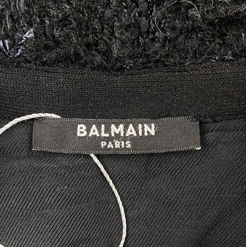 Balmain Balmain Women's Black Cotton Blazer, Size XS 0089 Size XS / US 0-2 / IT 36-38 - 5 Thumbnail