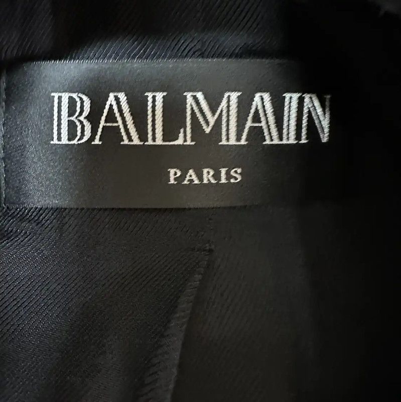 Balmain Balmain Navy Double-Breasted Women's Jacket 0089 Size S / US 4 / IT 40 - 3 Thumbnail