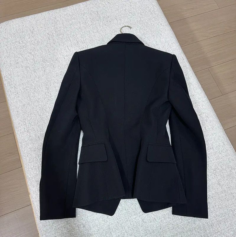 Balmain Balmain Navy Double-Breasted Women's Jacket 0089 Size S / US 4 / IT 40 - 2 Thumbnail