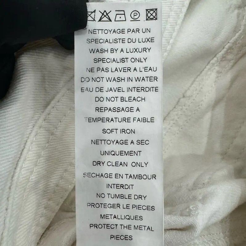 Balmain Balmain White Cotton Women’s Dress Size S 0089 Size S / US 4 / IT 40 - 8 Thumbnail