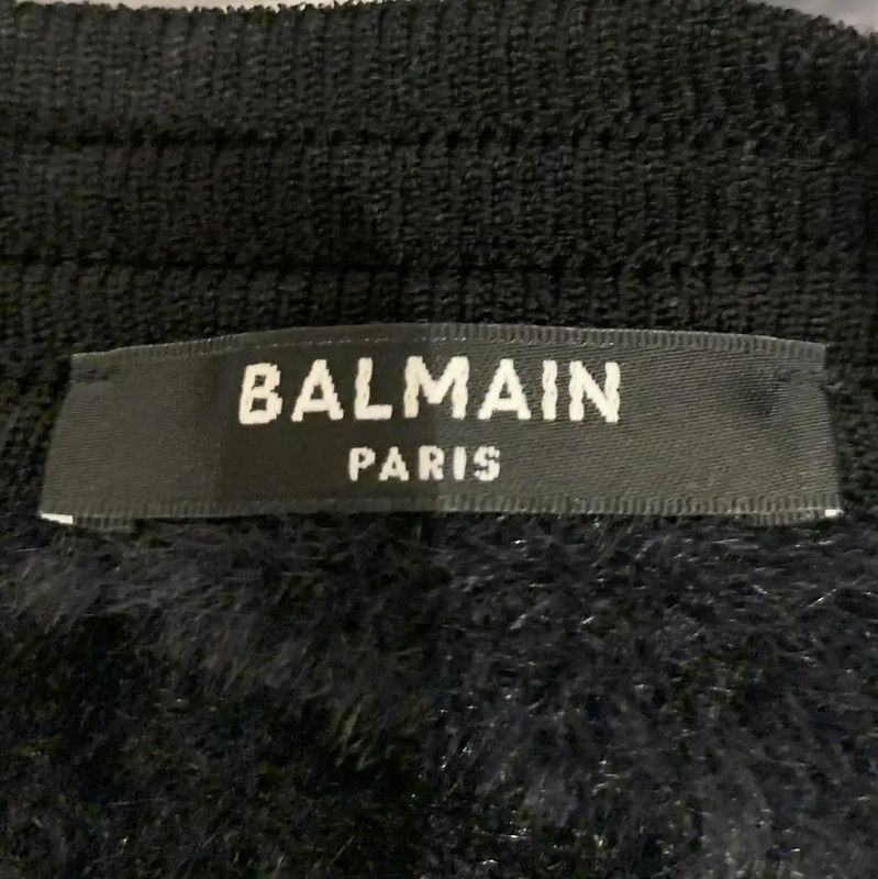 Balmain Balmain Women's Black Winter Cardigan (Size XS) 0089 Size XS / US 0-2 / IT 36-38 - 3 Thumbnail