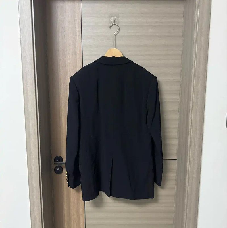Balmain Balmain Women's Black Double-Breasted Jacket 0089 Size L / US 10 / IT 46 - 2 Thumbnail