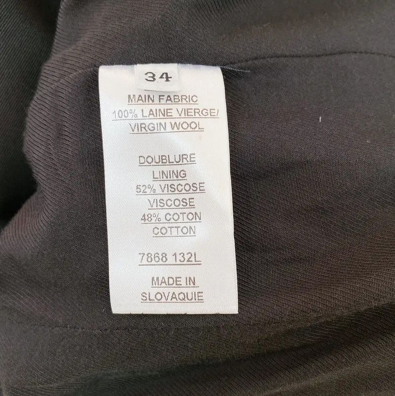 Balmain Balmain Black Fabric Women's Jacket in Size XS 0089 Size XS / US 0-2 / IT 36-38 - 9 Thumbnail