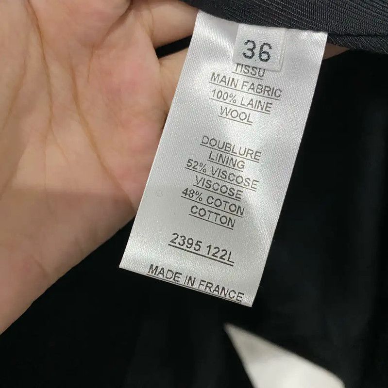 Balmain Balmain Black Wool Long Coat for Women 0089 Size ONE SIZE - 6 Thumbnail