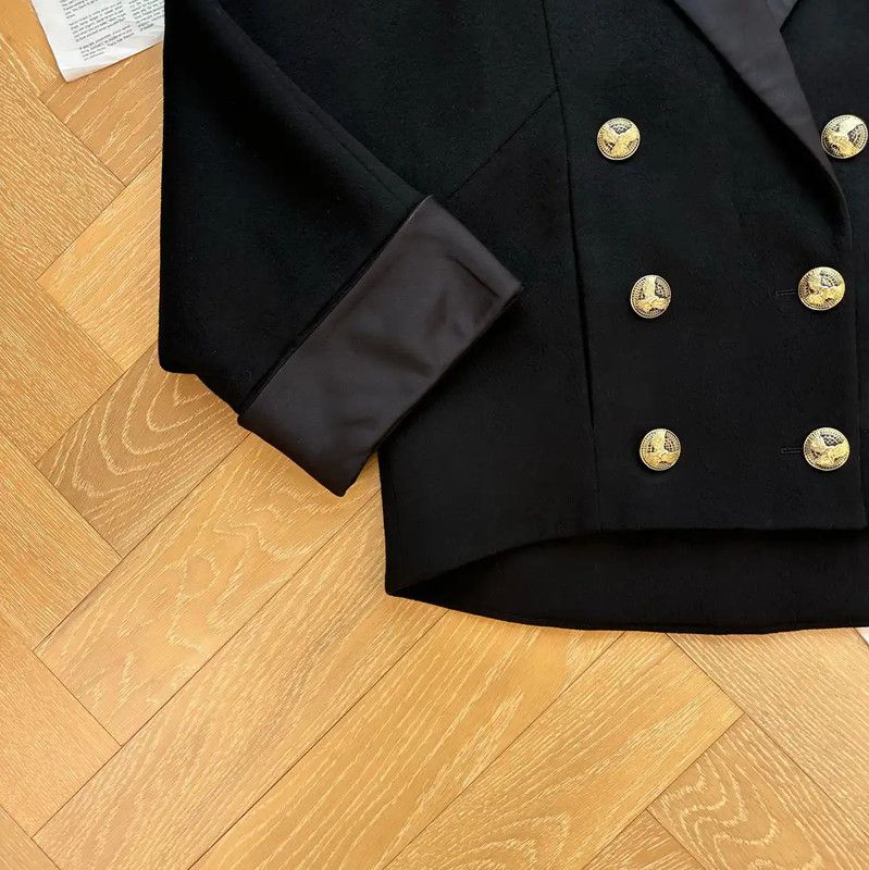 Balmain Balmain Black Women's Cardigan 0089 Size S / US 4 / IT 40 - 4 Thumbnail
