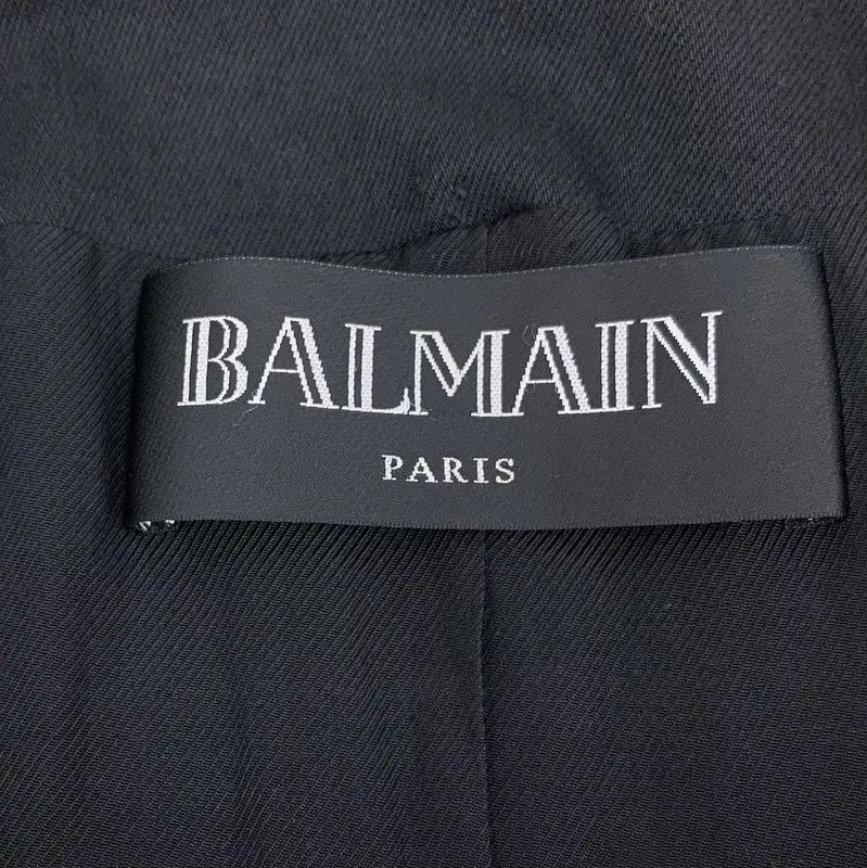 Balmain Balmain Black Cotton Women's Jacket 0089 Size M / US 6-8 / IT 42-44 - 5 Thumbnail