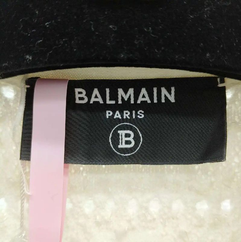 Balmain Balmain Women's White Cardigan in Size S 0089 Size S / US 4 / IT 40 - 3 Thumbnail