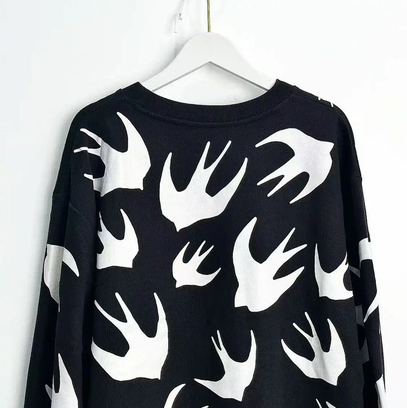 Alexander McQueen Alexander McQUEEN Multicolor Cotton Sweatshirt 0089 Size XXL / US 16-18 / IT 52-54 - 6 Thumbnail