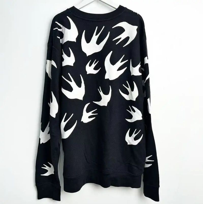 Alexander McQueen Alexander McQUEEN Multicolor Cotton Sweatshirt 0089 Size XXL / US 16-18 / IT 52-54 - 5 Thumbnail