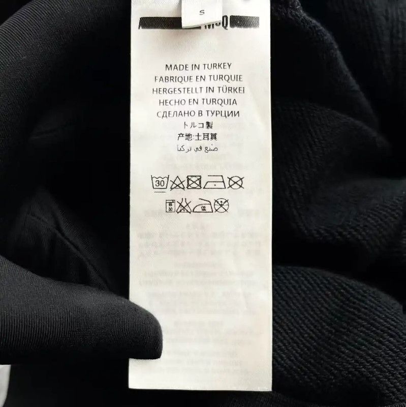 Alexander McQueen Alexander McQueen Black Cotton Long Sleeve Dress 0089 Size S / US 4 / IT 40 - 5 Thumbnail