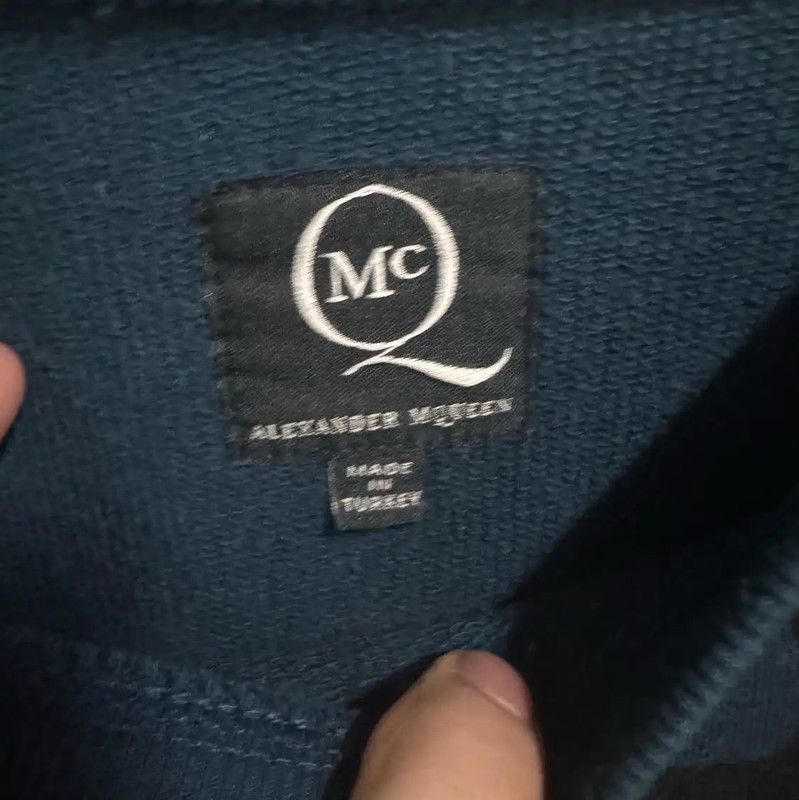 Alexander McQueen Alexander McQueen Green Leather Women's Hoodie 0089 Size S / US 4 / IT 40 - 3 Thumbnail