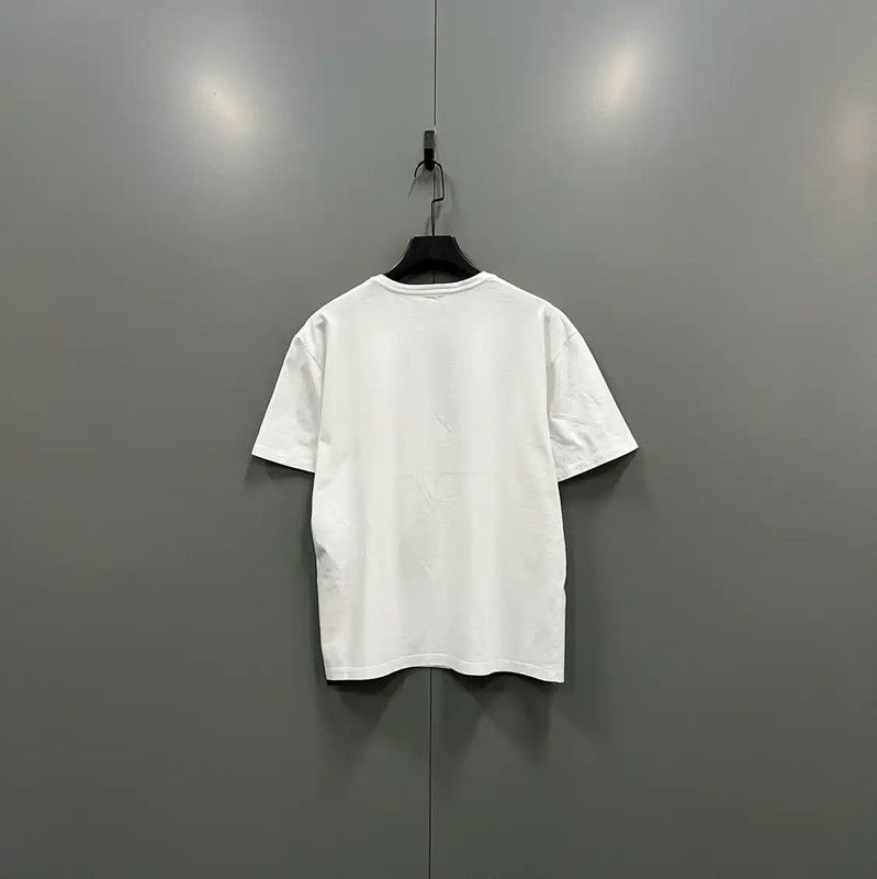 Alexander McQueen Alexander McQueen Summer White Logo Short Sleeve T-Shirt 0089 Size ONE SIZE - 2 Thumbnail