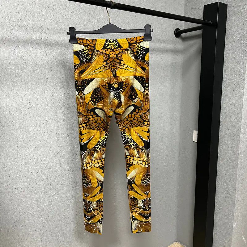 Alexander McQueen Alexander McQueen Large Multi-Color Cotton Pants 0089 Size 29" - 2 Thumbnail
