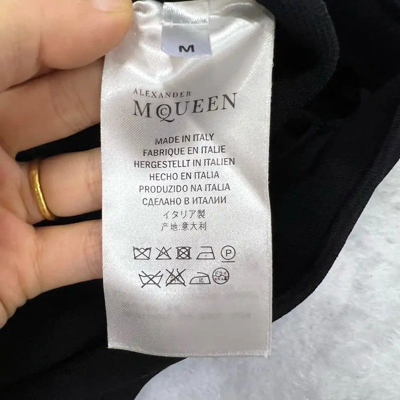 Alexander McQueen Alexander McQueen Black Midi Skirt for Women 0089 Size 23" - 5 Thumbnail