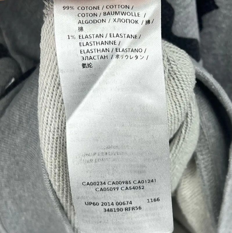 Alexander McQueen Alexander McQueen Gray Cotton Sweatshirt for Women 0089 Size XS / US 0-2 / IT 36-38 - 5 Thumbnail