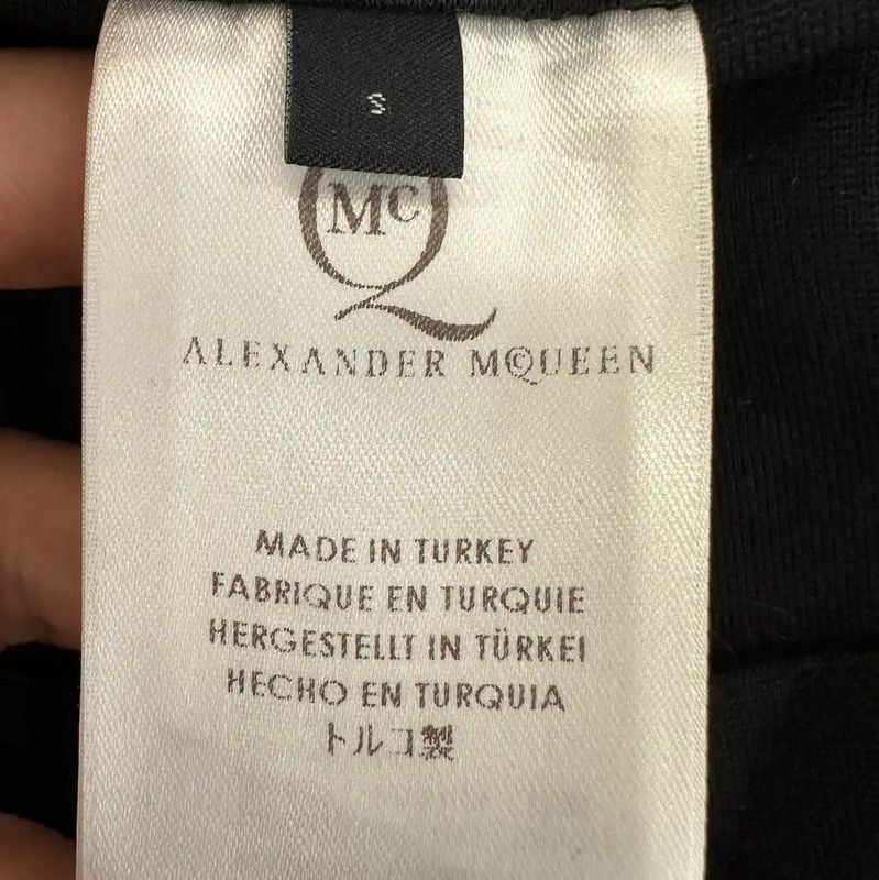 Alexander McQueen Alexander McQueen Black Polyester Leisure Pants 0089 Size 23" - 6 Thumbnail
