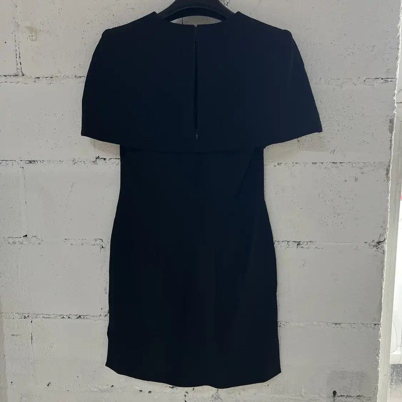 Alexander McQueen Alexander McQueen Women's Black Nylon Dress 0089 Size M / US 6-8 / IT 42-44 - 2 Thumbnail