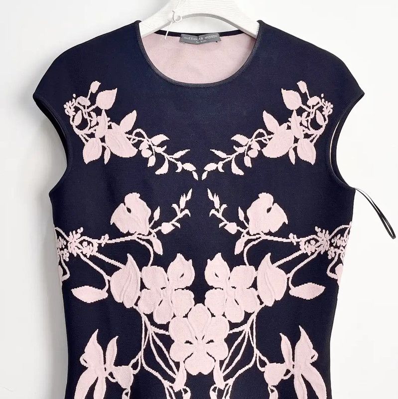 Alexander McQueen Alexander McQUEEN Multi-Color Dress in Size M 0089 Size M / US 6-8 / IT 42-44 - 2 Thumbnail