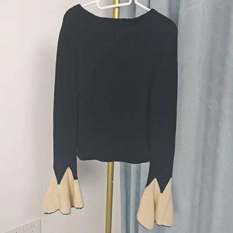 Alexander McQueen Alexander McQueen Black Wool Pullover Sweater 0089 Size M / US 6-8 / IT 42-44 - 5 Thumbnail