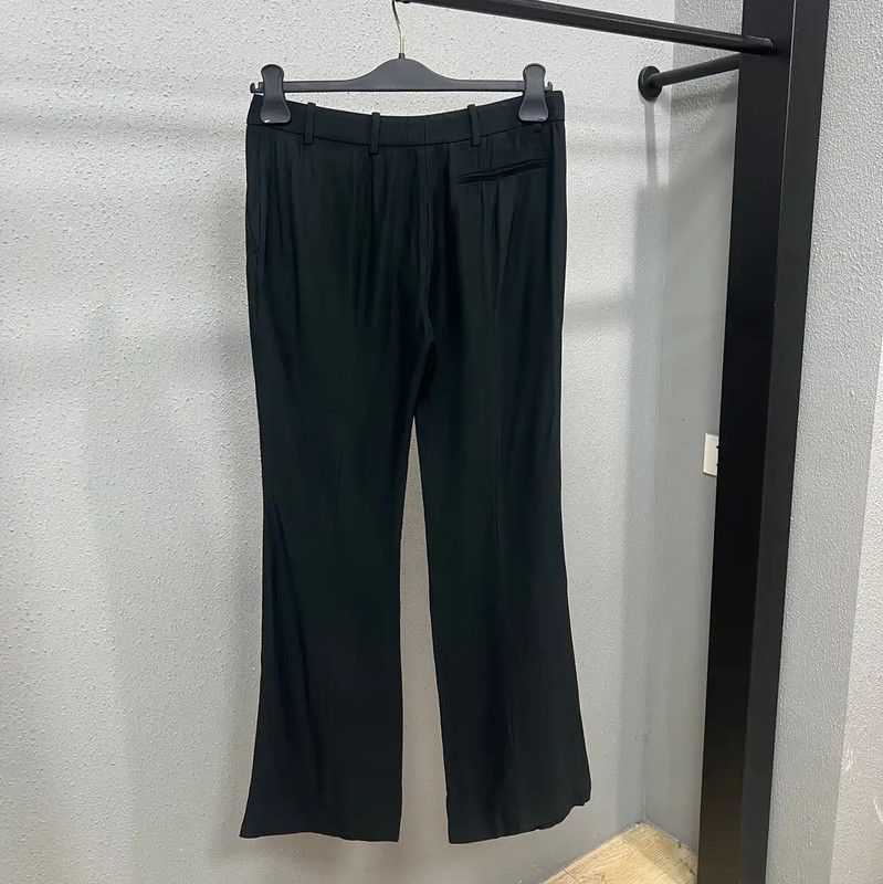 Alexander McQueen Alexander McQueen Women's Black Wool Casual Pants 0089 Size 32" / US 10 / IT 46 - 2 Thumbnail
