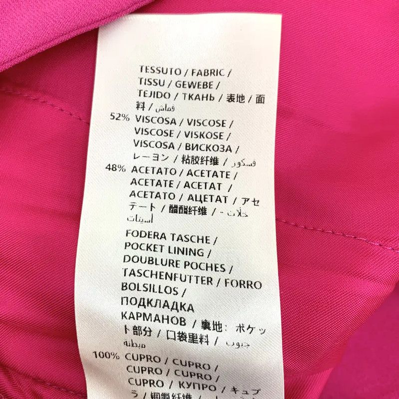Alexander McQueen Alexander McQueen Pink Casual Pants for Women 0089 Size 26" / US 2 / IT 38 - 7 Thumbnail