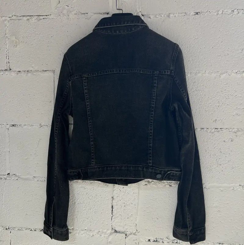 Alexander McQueen Alexander McQueen Black Cotton Women's Jacket 0089 Size M / US 6-8 / IT 42-44 - 2 Thumbnail