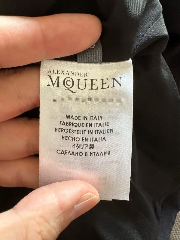 Alexander McQueen Alexander McQueen Black Polyester Women's Jacket 0089 Size M / US 6-8 / IT 42-44 - 5 Thumbnail