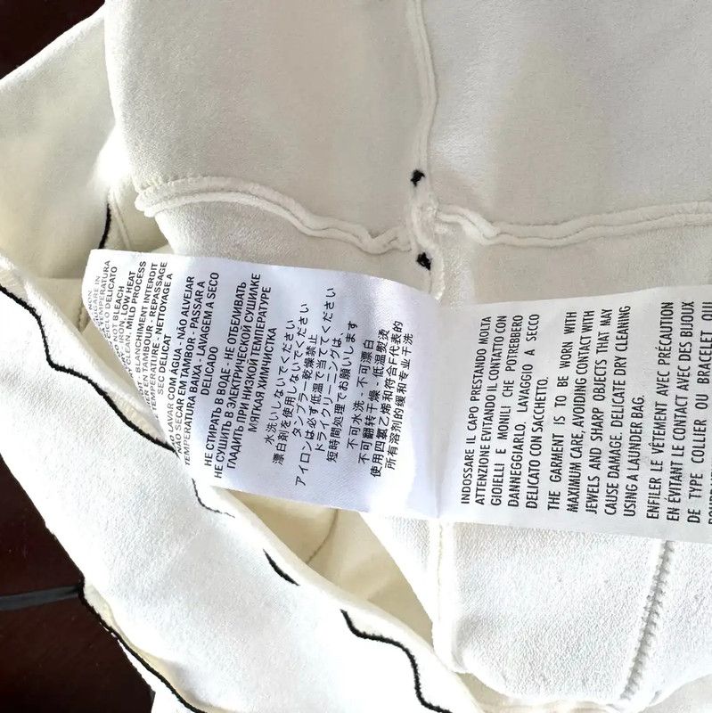 Alexander McQueen Alexander McQueen White Wool Dress 0089 Size S / US 4 / IT 40 - 6 Thumbnail